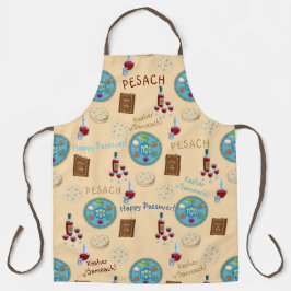 Pessach Seder Kosher Matzah Pesach Vintag Schürze