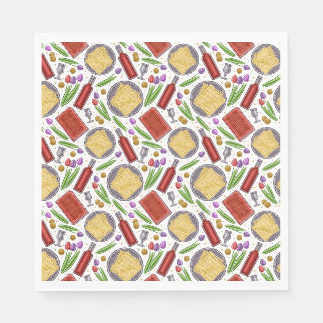 Pessach Serviette (Vorderseite)