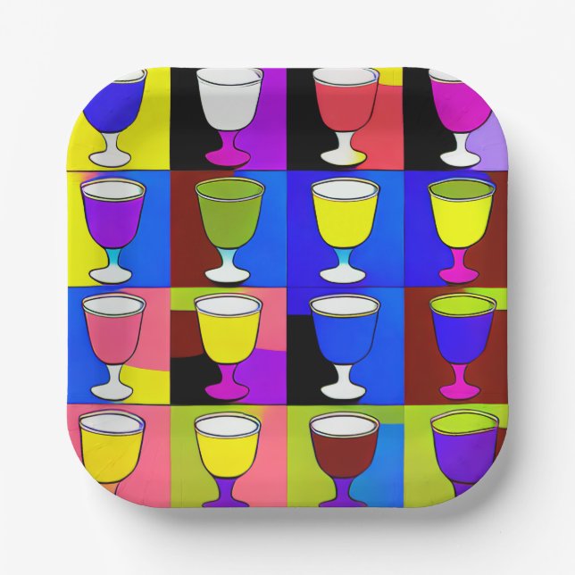 Pessach-Teller Pappteller (Vorderseite)