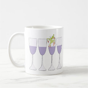 Pessach "Wein und Frosch" 11 oz Kaffee Tasse