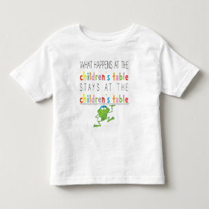 Pessah "La Table des Enfants" Toddler T-Shirt