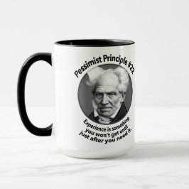 Pessimist-Prinzip 22: Erfahrung Tasse