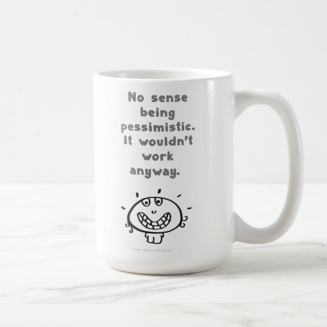 pessimistisch kaffeetasse (Rechts)