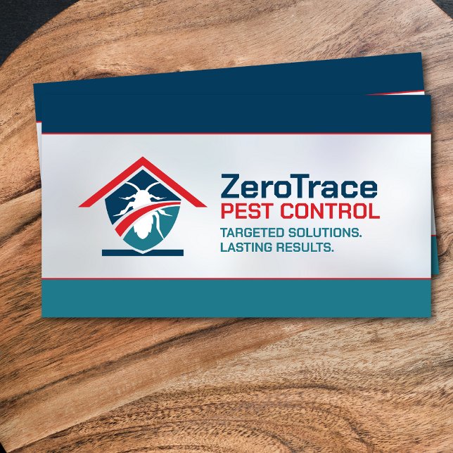 Pest Control Services - Exterminator Business Card Visitenkarte (Von Creator hochgeladen)