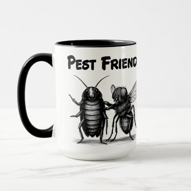 Pest Friends BESTE FREUNDIN Tasse (Links)