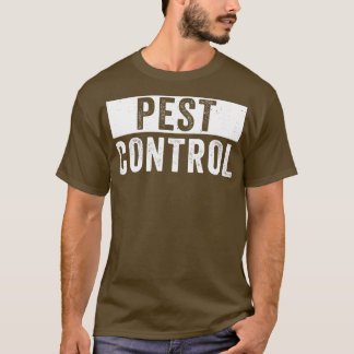 Pest Kontrolle Bug Exterminator Halloween Kostüm T-Shirt