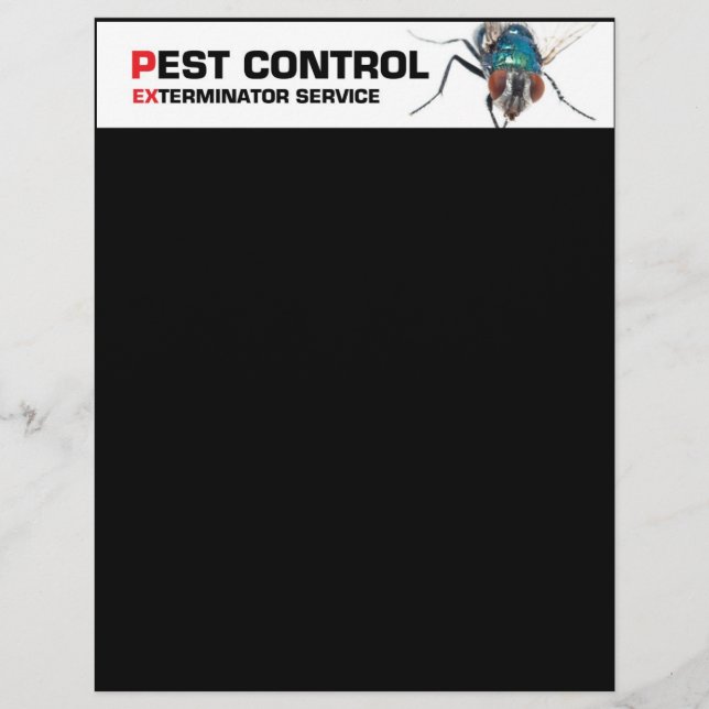 Pest-Kontrolle Flyer (Vorne)