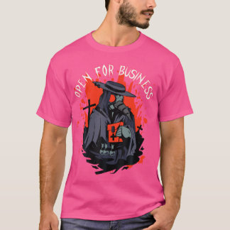 Pestarzt, der für Pestärzte für Unternehmen geöffn T-Shirt