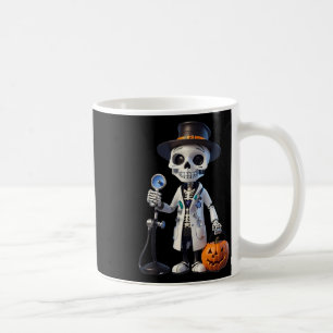 Pestarzt Skeleton Doctor Halloween Paramedian Kaffeetasse