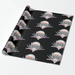 Pestarzt Spooky Whimsical Halloween Geschenkpapier