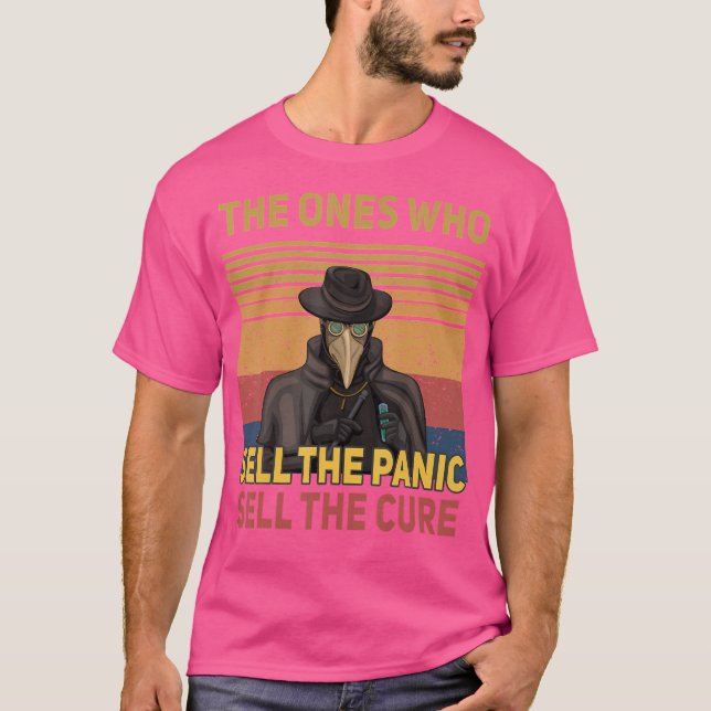 Pestarzt - Wer die Panik verkauft, verkauft T T-Shirt (Vorderseite)
