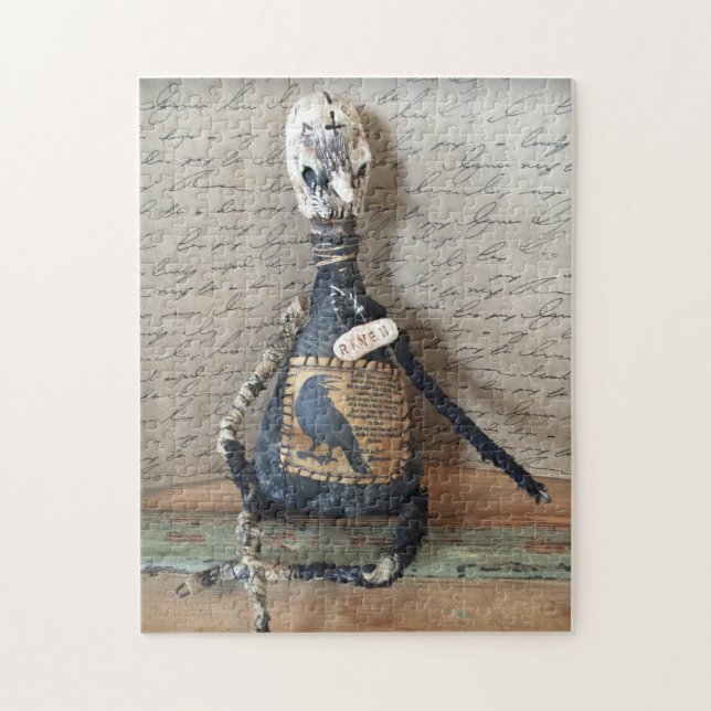 Pestärztin Dr. Macabre Creepy Puppe Puzzle (Vertikal)