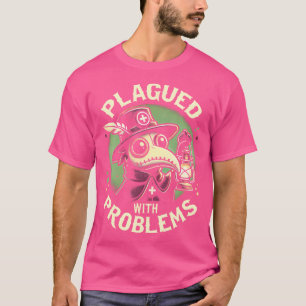 Pestgeplündert mit Problemen Gothic Occult Pesthei T-Shirt