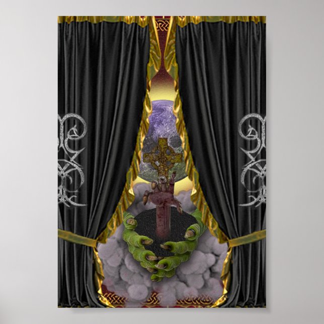 Pestliche Grimoires von Nekromancy & Curses III Poster (Vorne)