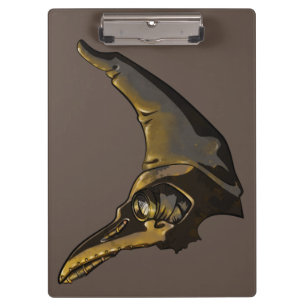 Pestmaske Klemmbrett