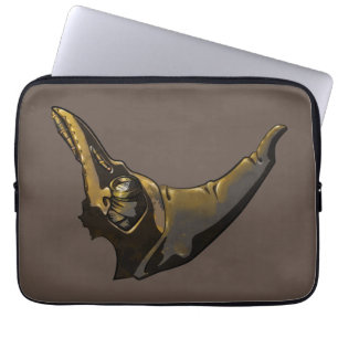 Pestmaske Laptopschutzhülle