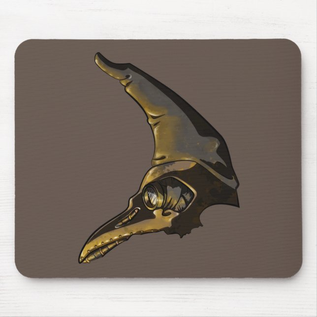 Pestmaske Mousepad (Vorne)