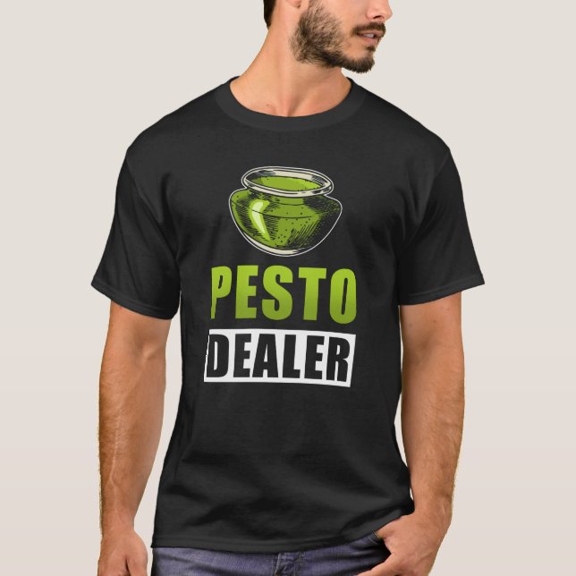 Pesto lustig T-Shirt (Vorderseite)