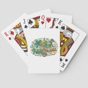 Pesto-Paladin-T-Shirt – Lustiges Grafik für Pasta- Spielkarten