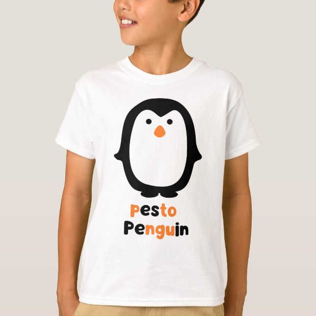 Pesto pingouin enfants T-shirt (Devant)