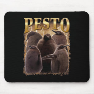 Pesto The Pinguin Funny Ba1 Mousepad