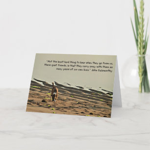 Pet Bereavement carte, carte de sympathie pour chi