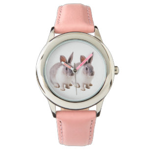 Pet-Bild für eine rosa, rosafarbene Uhr
