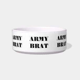 Pet Bowl Army Brat Napf