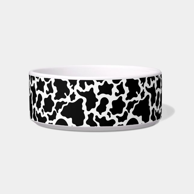 Pet Bowl-Cow Print Napf (Links)