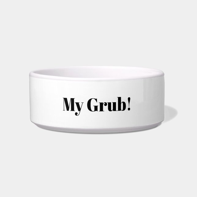 PET BOWL KERAMIK STYLE DESIGN NAPF (Vorderseite)