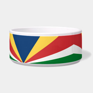 Pet Bowl mit Seychelles Colors Abstract Design Napf