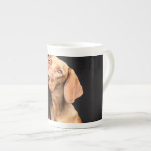 Pet Brown Beagle Dog Prozellantasse
