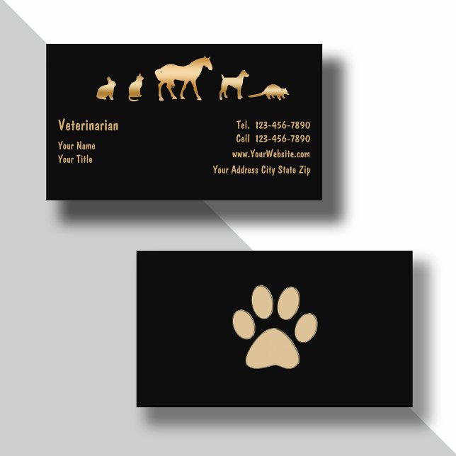 Pet Business Cards Visitenkarte (Von Creator hochgeladen)