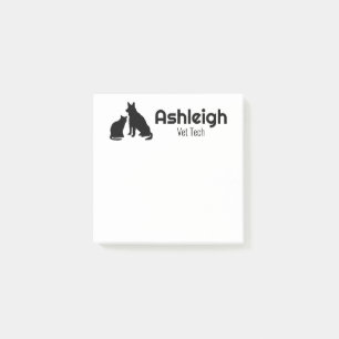 Pet Business Personalisiert Post-it Klebezettel