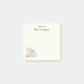 Pet Business Personalisiert Post-it Klebezettel