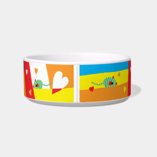 Pet CAT Medium Bowl "Esst trinken und sei Furry!" Napf