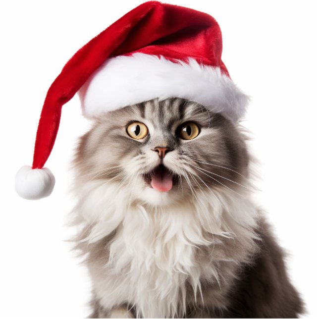 Pet Cat Photo Sculpture Cutout (Devant)