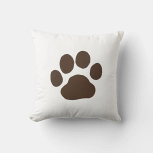 Pet Dog Paw Print   Cool Canine Lover Kissen