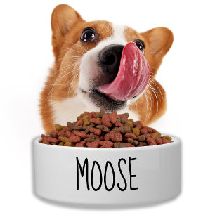 Pet Dog Puppy Personalized Food Water Ceramic Napf