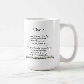 Pet ErinnerungsTasse für Hund oder Katze - Kaffeetasse