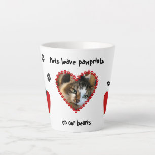 Pet-Foto-Drucke auf unserem Herzen Milchtasse