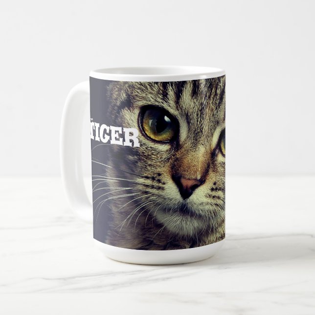 Pet-Foto hochladen Kaffeetasse (Vorderseite Links)