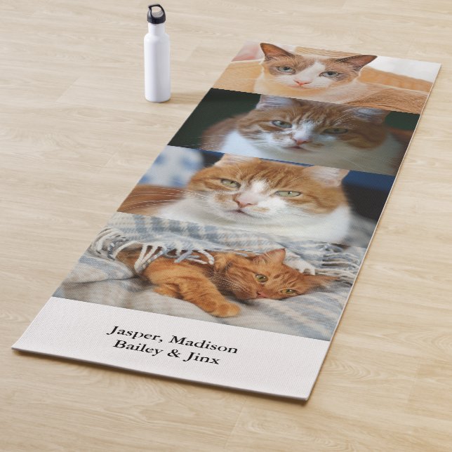 Pet-Foto-Namen Yoga Mat Yogamatte (Beispiel)