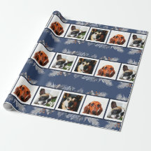 Pet Foto Watercolor Winter Thema