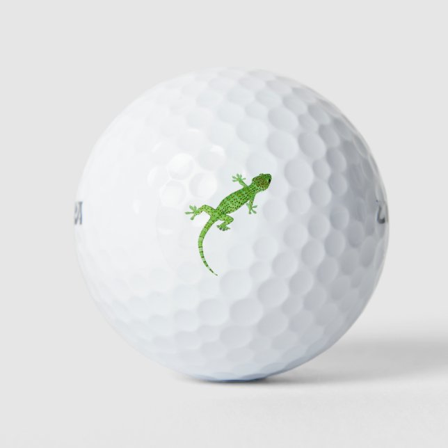 Pet Gecko Lizard Design Golfball (Vorderseite)