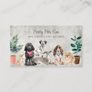Pet Grooming Pet Wellness-Center Visitenkarte