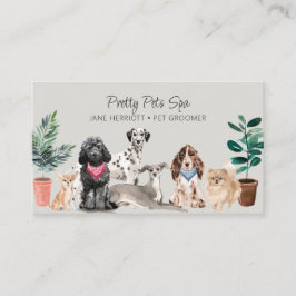 Pet Grooming Pet Wellness-Center Visitenkarte