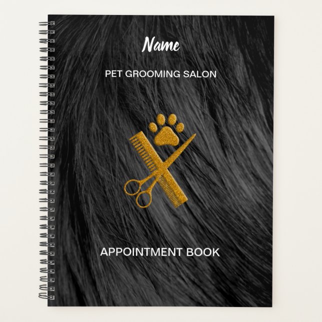 Pet grooming Salon Planer (Vorderseite)