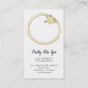 Pet Grooming Visitenkarte