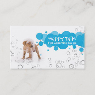 Pet Grooming Wohnzimmer Business card Visitenkarte